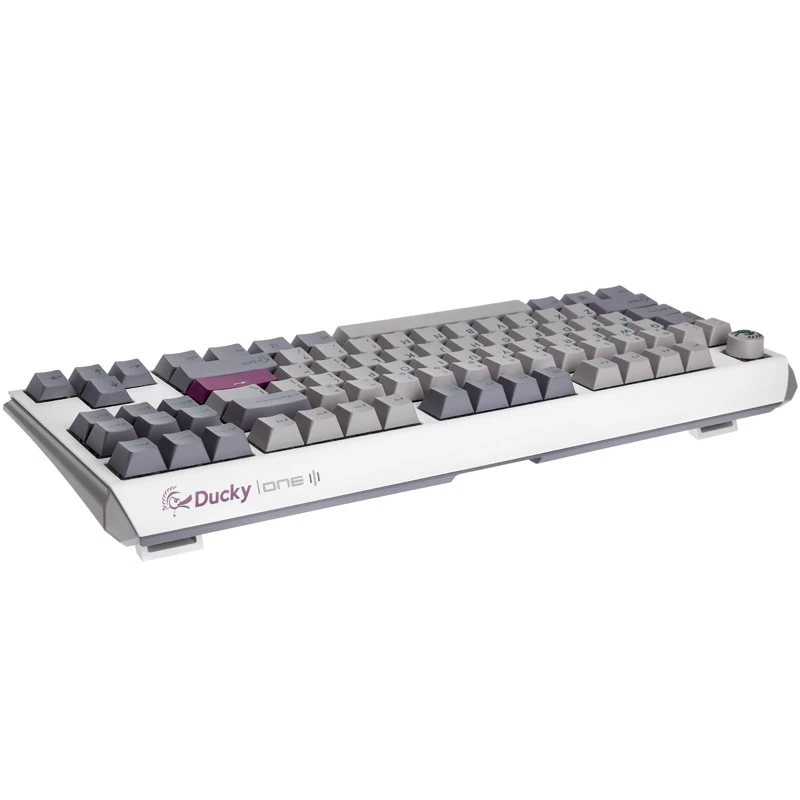 Ducky One 3 TKL tastiera gaming USB US English argento