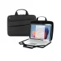 Mobilis THE ONE - Custodia per notebook - Clamshell, 20 % riciclato - Durevole - 12,5 - 35,60 cm (14) - nero (003067)