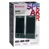 Diffusori da scrivania/da scaffale DEFENDER SPK-170 2.0, 4 W RMS, con filo USB 5 V, 3,5 mm, nero