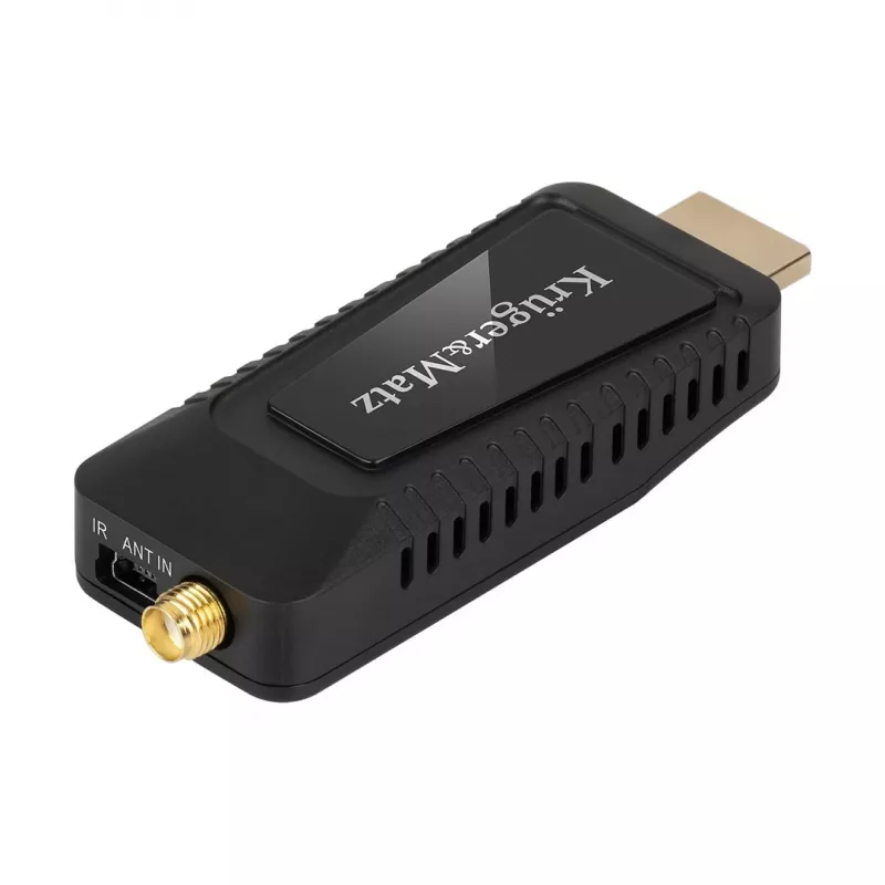 Mini tuner DVB-T2 H.265 HEVC KRUGER & MATZ KM9998, 470–862 MHz, 1 tuner, HDMI, USB, 720p