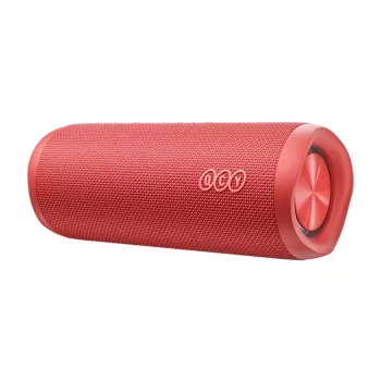 Altoparlante wireless portatile QCY SP7 rosso — Bluetooth 5.0, design portatile compatto