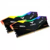 DIMM 32 GB DDR5-6000 (2x 16 GB) Dual-Kit, memoria nera, FF5D532G6000HC38ADC01, Delta TUF RGB, INTEL XMP