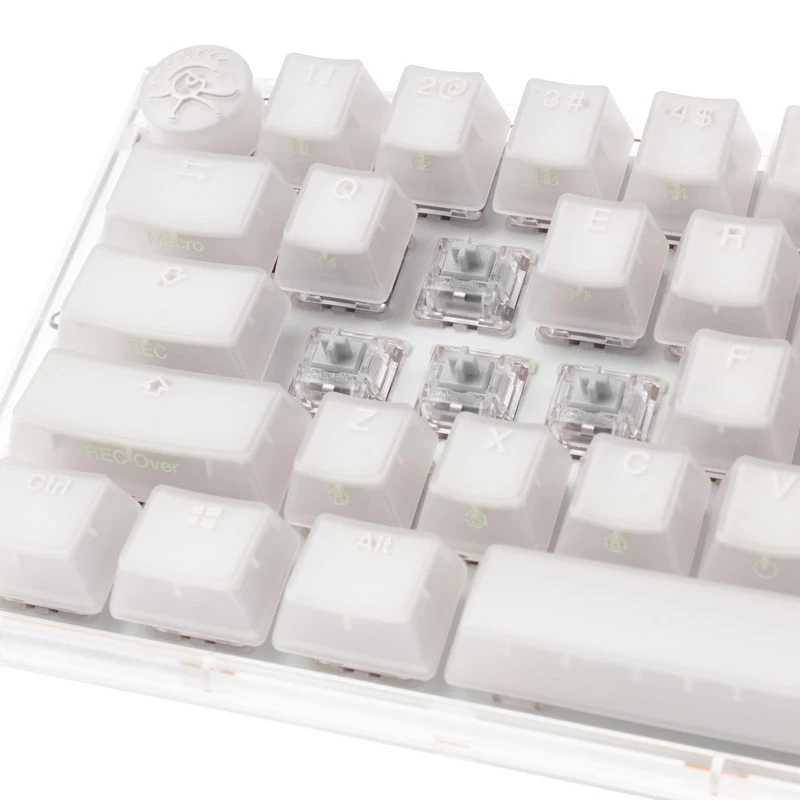 Ducky One 3 Aura White Mini tastiera gaming USB QWERTY US International