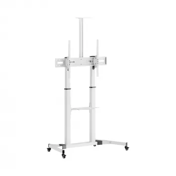 Sbox FS-3610 Supporto a pavimento per TV LED ultra-grandi 60-100 100kg bianco