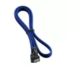 CableMod ModMesh - Cavo SATA - Serial ATA 150/300/600 - SATA (M) ad angolo retto su SATA (M) - 60 cm - blu (CM-CAB-RSAT-N60KB-R)