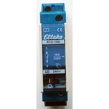 Eltako Electronics relè di commutazione 1S 16A R12-100-24V DC (22100055)