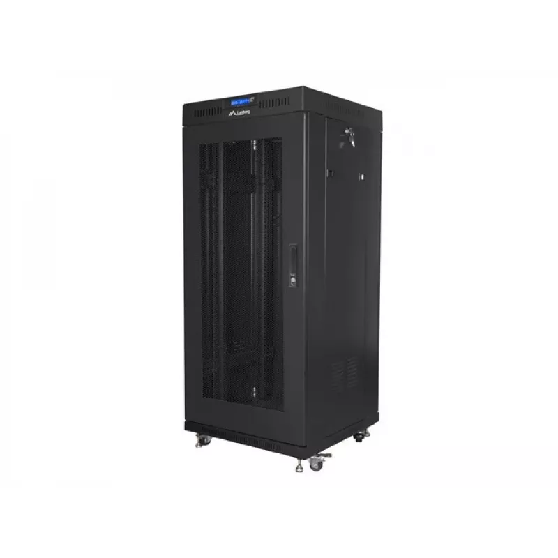 LANBERG ARMADIO RACK A PAVIMENTO 19 27U 600X600 NERO