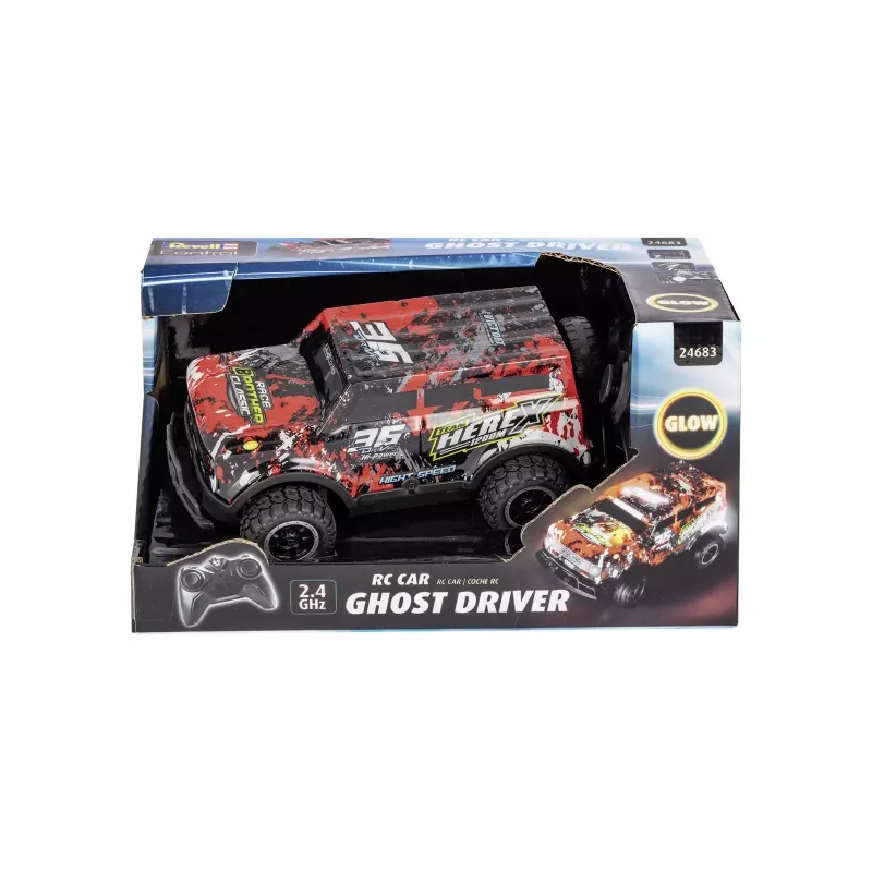 REVELL RC Car Ghost Driver rosso 24683