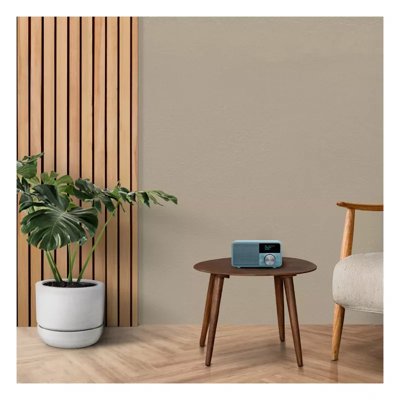 Sangean DDR-7 Norse Blue radio da tavolo, DAB+, FM, AUX, Bluetooth, turchese