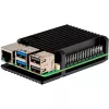 Joy-IT ARMOR Case BLOCK custodia SBC adatta per kit di sviluppo Raspberry Pi (RB-AlucaseP5-07)