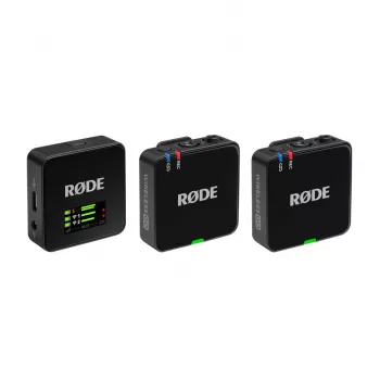 Rode Wireless Go III sistema microfonico wireless compatto di 3ª generazione, nero