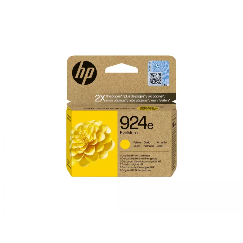 HP 924e EvoMore cartuccia d'inchiostro giallo originale