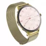 Smartwatch Garett Verona 2 Gold Mesh con Bluetooth e misuratore di frequenza cardiaca