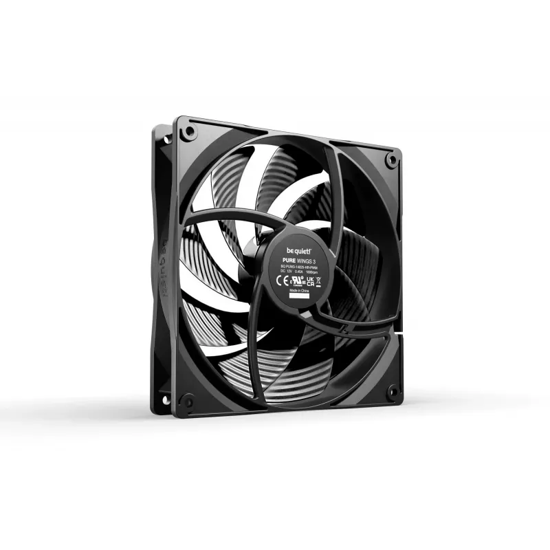 be quiet Pure Wings 3 140mm Ventola per case PC PWM ad alte prestazioni 14 cm nero 1 pz.