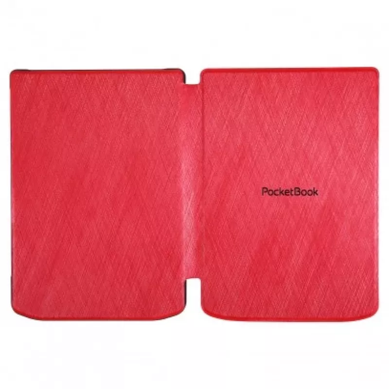 PocketBook H-S-634-R-WW Shell cover per Verse / Verse Pro da 15,2 cm (6 pollici), microfibra/PU, rosso