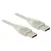 Cavo USB DeLOCK 83889 USB 2.0 2 m trasparente