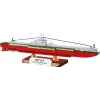 Kit di montaggio in plastica Cobi sottomarino polacco ORP Sęp scala 1:300 (COBI-4856)