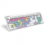 Tastiera Logickeyboard LKB-FCPX10-CWMU-UK Office USB QWERTY UK-inglese multicolore