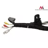 Maclean MCTV-676 B guaina copricavo organizzatrice, nera