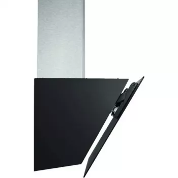 Cappa a parete Bomann DU 7606.1 G — nero, classe di efficienza energetica A++, attacco scarico 150 mm, 61 dB, 12 kg