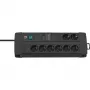 Prolunga elettrica Brennenstuhl 1256000678 3 m 8 prese AC per interni nero