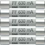 Testo fusibile 630 mA, 1000 V (0590 0006)