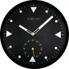 Orologio da parete NeXtime 3049 Serious Black, Ø32 cm, nero