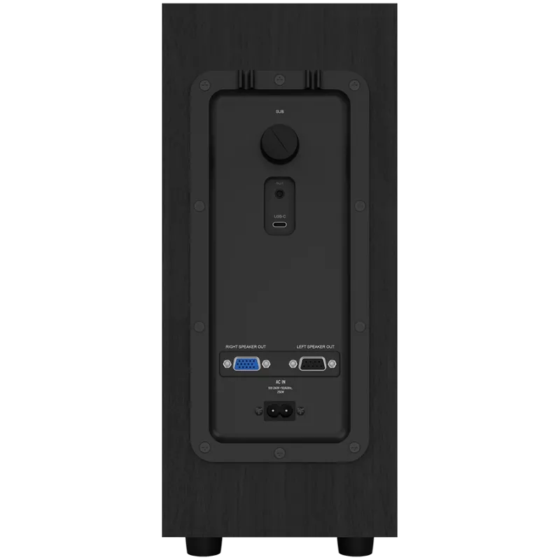 Diffusori KLIPSCH ProMedia Lumina nero — sistema di diffusori multimediali da scrivania