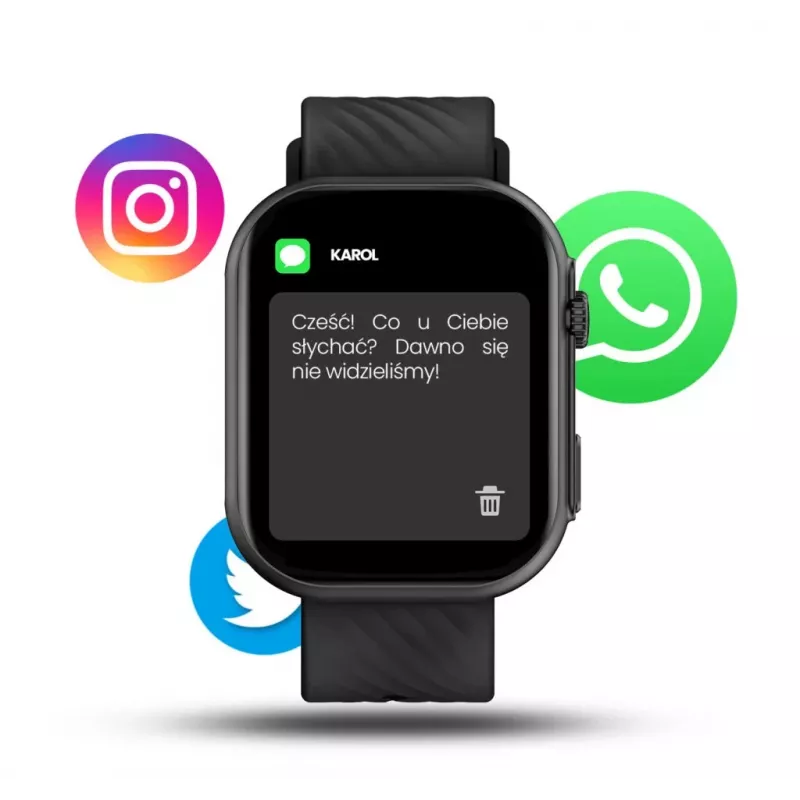 Smartwatch Manta Revo SWU401BK nero