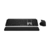 Logitech MX Keys S Combo per Mac, wireless, layout DE set tastiera e mouse, tasti e funzioni ottimizzati per macOS