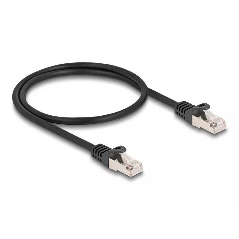 Cavo DeLOCK RJ50 maschio su RJ50 maschio S/FTP 0,5 m nero