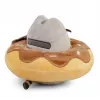 Pusheen in a Chocolate Donut mascotte