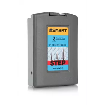 Smart Set di punte a gradino, HSS, 3 pz., 4-12 / 4-20 / 6-30 mm, SM-11-SKPL3