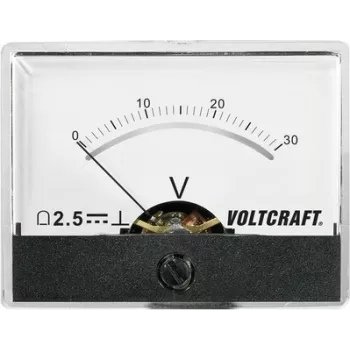 Strumento da incasso Voltcraft AM-60X46/30V/DC AM-60X46/60V/DC 30 V galvanometro (AM-60X46/30V/DC)