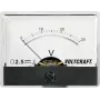 Strumento da incasso Voltcraft AM-60X46/30V/DC AM-60X46/60V/DC 30 V galvanometro (AM-60X46/30V/DC)