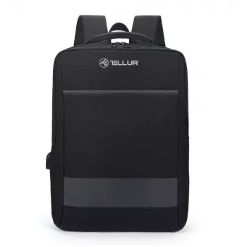 Zaino Tellur Nomad 15,6 pollici con porta USB, nero