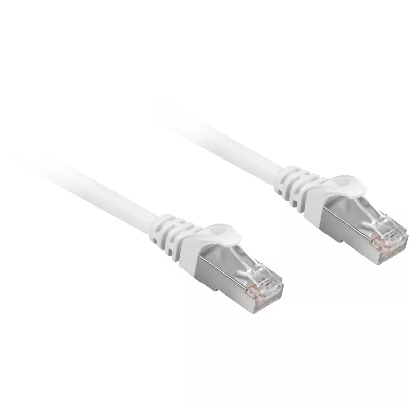 Cavo di rete Sharkoon Cat.6a SFTP RJ-45 Cat6a 15 m bianco