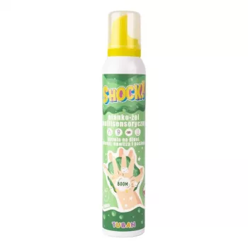 Slime Tuban SHOCK! MULTISENSORY FOAM-GEL APPLE 200 ml verde