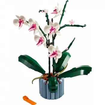 LEGO 10311 Icons Orchidea pianta artificiale set da costruzione con fiori complemento d'arredo per adulti collezione botanica regalo per moglie o marito