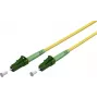 Goobay 59632 Cavo in fibra ottica 10 m LC/APC FTTH OS2 giallo (59632)