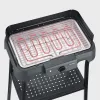 Griglia elettrica da tavolo SEVERIN PG 8594 — 2000 W, griglia rettangolare, nero