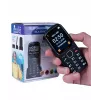 Telefono cellulare Mescomp MT-166 Edgar, elegante, per anziani, 4G, nero