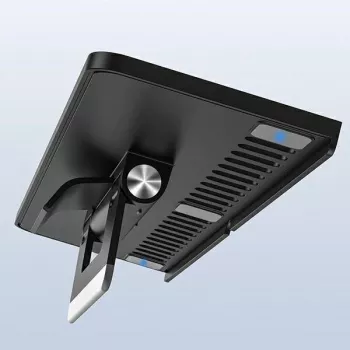 Supporto portaoggetti per iMac SODi 312 nero