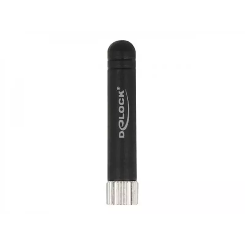 Antenna WLAN 802.11 b/g/n Delock connettore maschio RP-SMA 1,7 - 3,7 dBi nero
