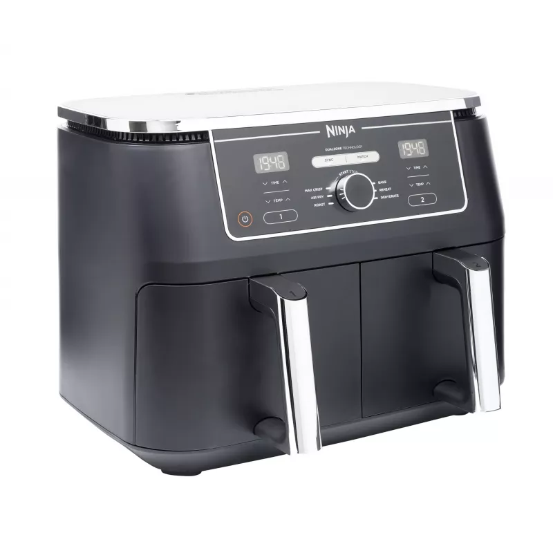 Ninja AF400EU friggitrice ad aria doppia 9,5 L stand-alone 2470 W friggitrice ad aria nera