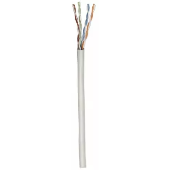 Cavo di rete bulk Cat5e Intellinet, 24 AWG, filo massiccio, 305 m, grigio, CCA, U/UTP, scatola