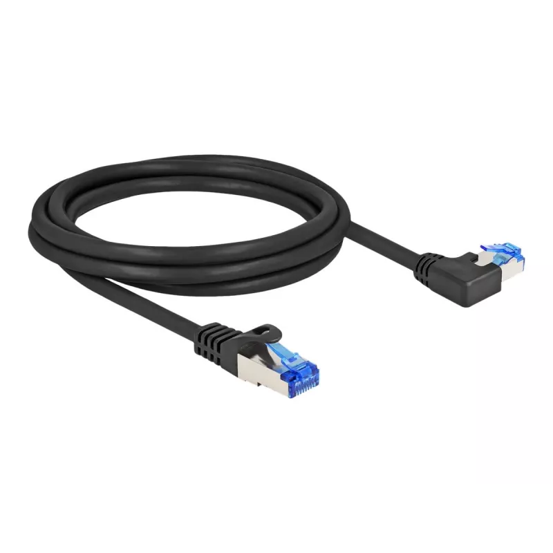 Cavo di rete DeLOCK RJ45 Cat.6A S/FTP 2 m nero