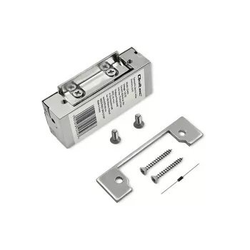 Serratura elettromagnetica QOLTEC 52459 12V simmetrica con memoria e bloccaggio