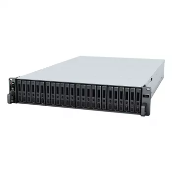 Synology FlashStation FS3410 - NAS server - 24 vani - 108TB - rack - installabile - RAID 0, 1, 5, 6, 10, JBOD, RAID F1 - RAM 16GB - 10 Gigabit Ethe