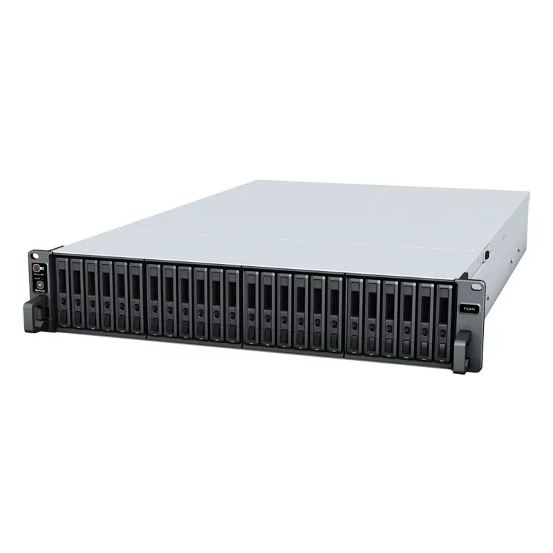 Synology FlashStation FS3410 - NAS server - 24 vani - 108TB - rack - installabile - RAID 0, 1, 5, 6, 10, JBOD, RAID F1 - RAM 16GB - 10 Gigabit Ethe